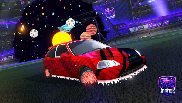 A Rocket League car design from JoeBod