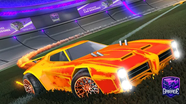 A Rocket League car design from cam555cam