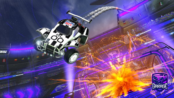 A Rocket League car design from Kingsavage487