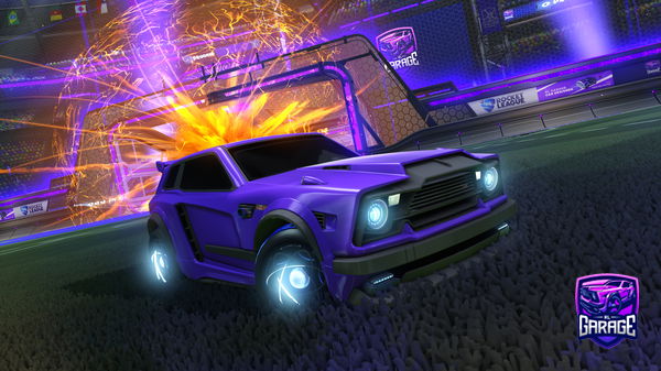 A Rocket League car design from mikey5469