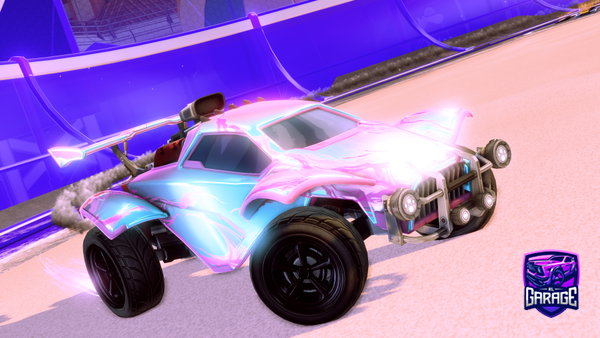 A Rocket League car design from Charsoo