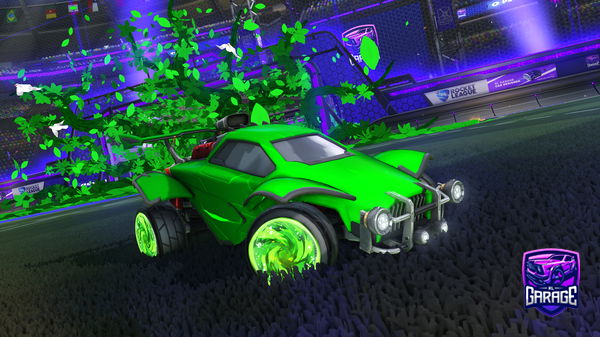 A Rocket League car design from Game-rik