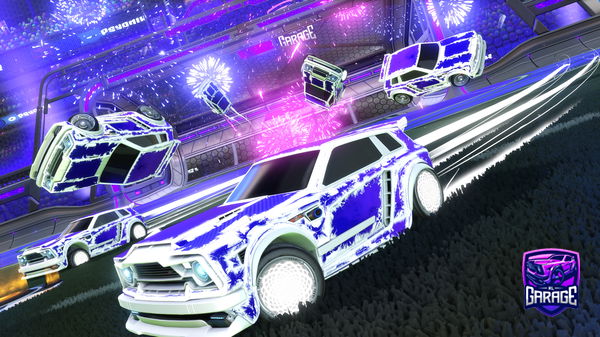A Rocket League car design from Konamii