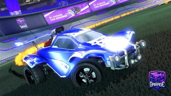 A Rocket League car design from Bweernts
