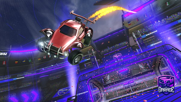 A Rocket League car design from Plummetop