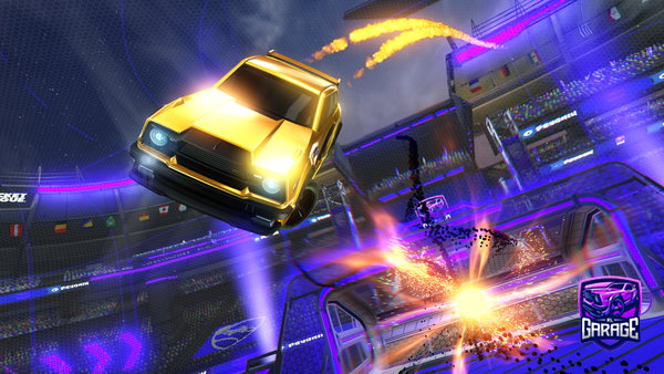 A Rocket League car design from Rdx917