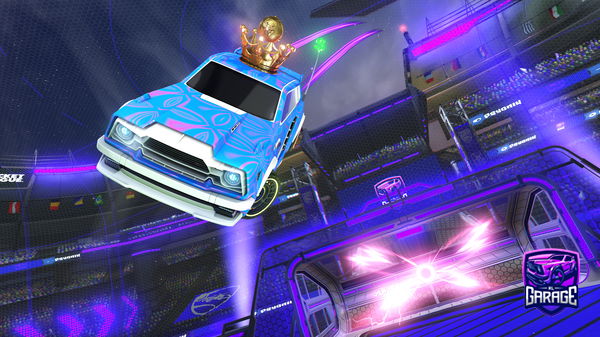 A Rocket League car design from Ashermaster1253