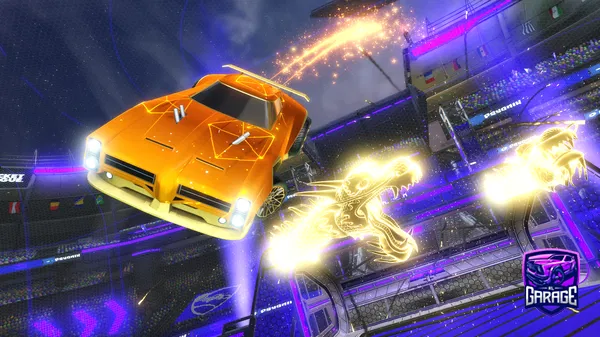 A Rocket League car design from _luxy_on_0ping