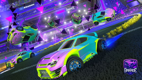 A Rocket League car design from geia_sou