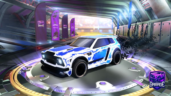 A Rocket League car design from hiimdomeoooo