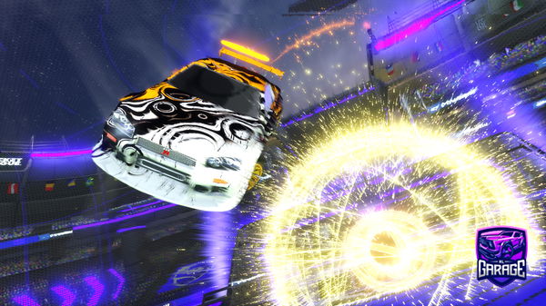 A Rocket League car design from Iceword