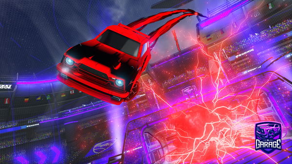 A Rocket League car design from Voltaspaid2