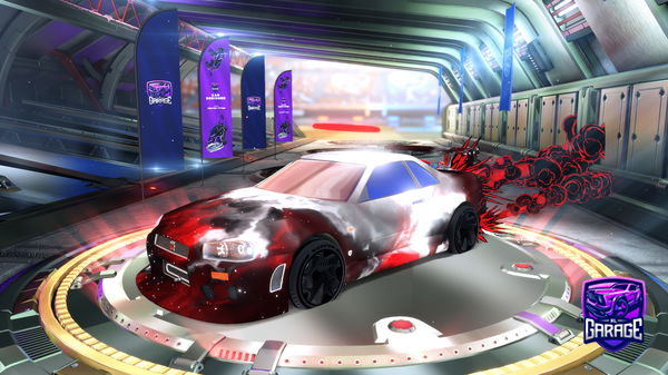 A Rocket League car design from nexzzy