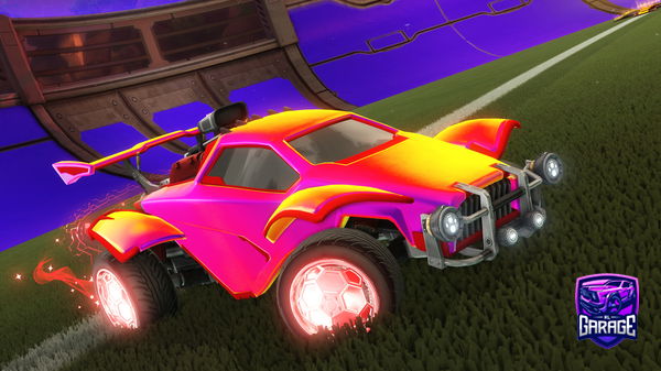 A Rocket League car design from PantherRosko