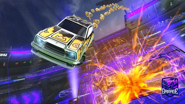 A Rocket League car design from TyEugeneTosch