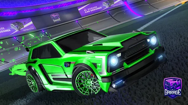 A Rocket League car design from Whathe_say