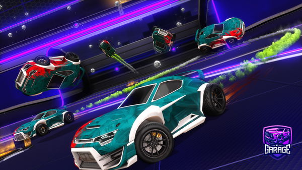 A Rocket League car design from geia_sou