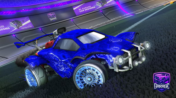 A Rocket League car design from Blade03