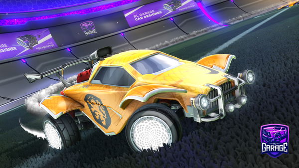 A Rocket League car design from Matimaxxx