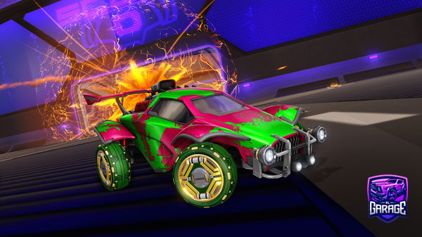 A Rocket League car design from Herobrine3818