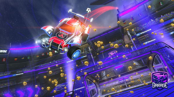 A Rocket League car design from loulouTY