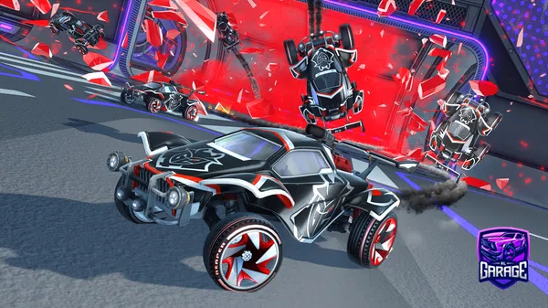 A Rocket League car design from Impxlsy