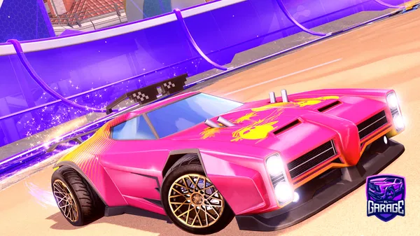 A Rocket League car design from paneojik