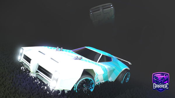 A Rocket League car design from God_XoX