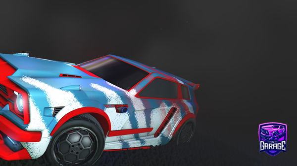 A Rocket League car design from ICONPlayer