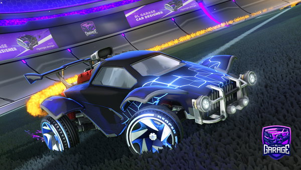A Rocket League car design from Txm0_