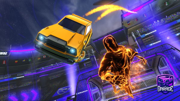 A Rocket League car design from Tru3_Thijs