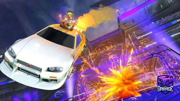 A Rocket League car design from AB3