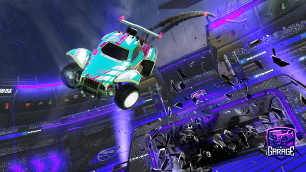 A Rocket League car design from Evakyt
