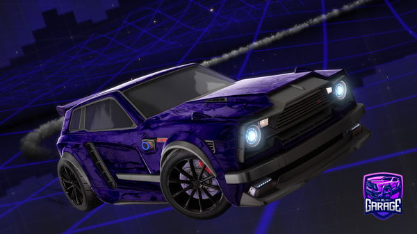 A Rocket League car design from ctbiles