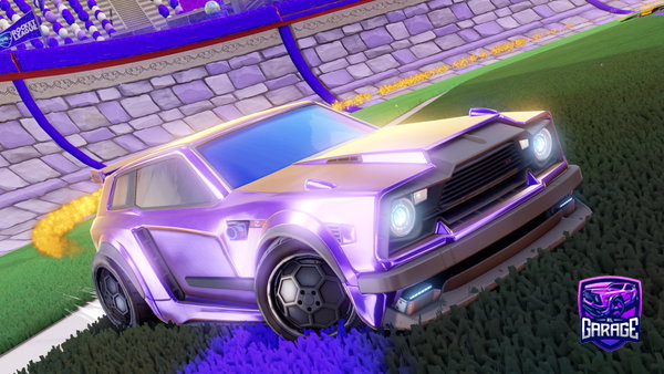 A Rocket League car design from nwj