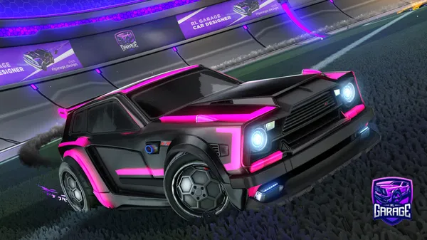 A Rocket League car design from Fire_Flip