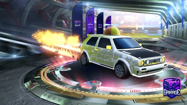 A Rocket League car design from Chikennug3ts