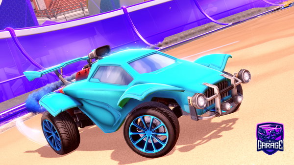 A Rocket League car design from Map1e