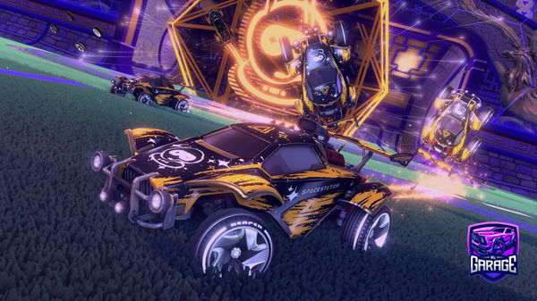 A Rocket League car design from CappuccinoRL