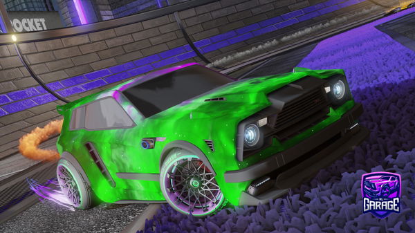 A Rocket League car design from Davielz47