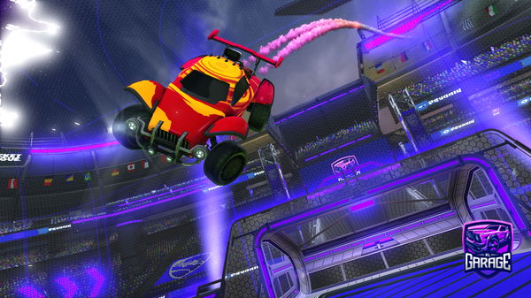 A Rocket League car design from Clem7