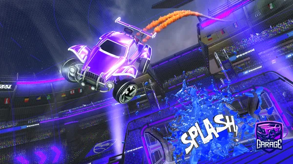 A Rocket League car design from plthyr