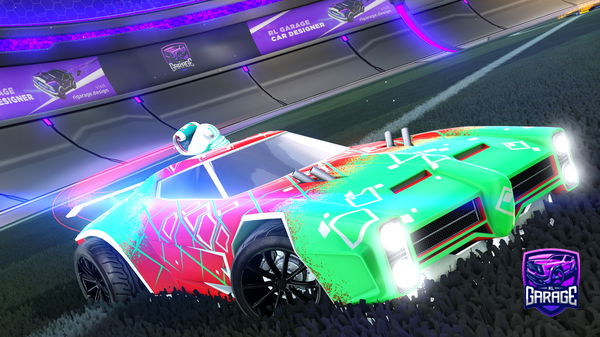 A Rocket League car design from Nickxy_17