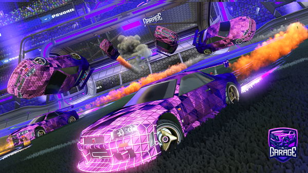 A Rocket League car design from BORNxSTELLAR