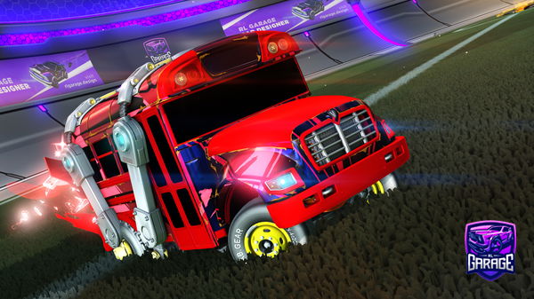 A Rocket League car design from BlueCandyGaming_X