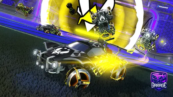 A Rocket League car design from TopBinner