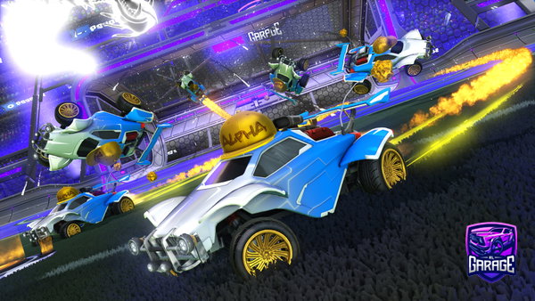 A Rocket League car design from Kamaro1412