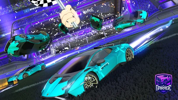 A Rocket League car design from chrisnkells06