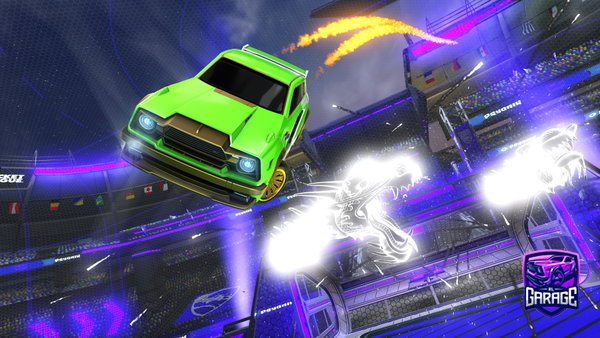 A Rocket League car design from YTWacky21