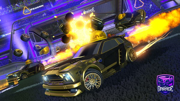 A Rocket League car design from Jachii